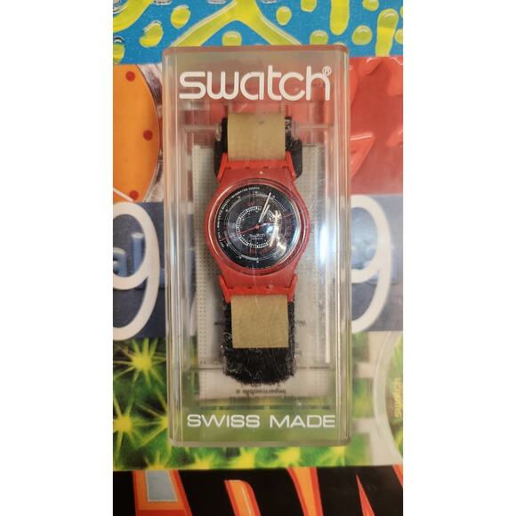Swatch watch INFORMATION SCREEN GR703 2000 Standard Gents NEW with battery - Picture 10 of 10